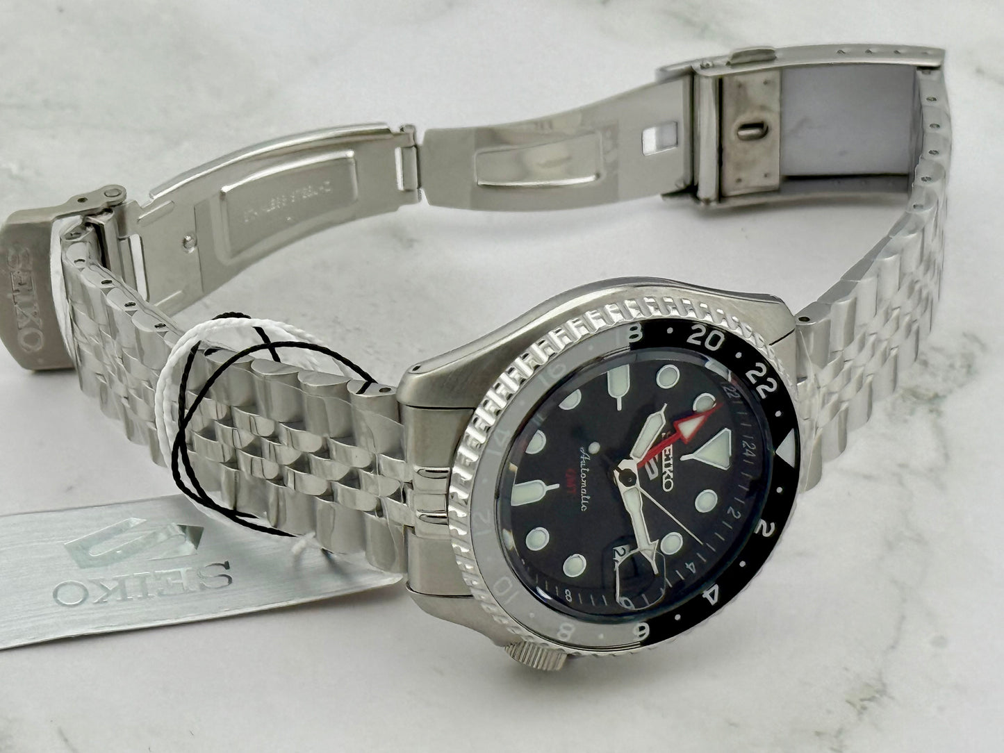 New Full-Set Seiko SSK001K1 “Black Grape A.K.A Bruce Wayne” 42.5 mm Auto GMT