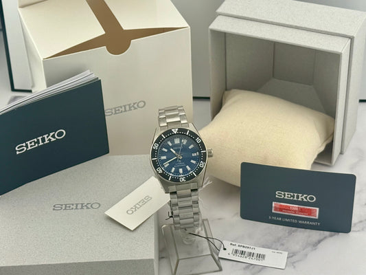 New Full-Set Seiko SPB297J1 “Save The Ocean A.K.A Glacier” 42 mm Automatic Diver