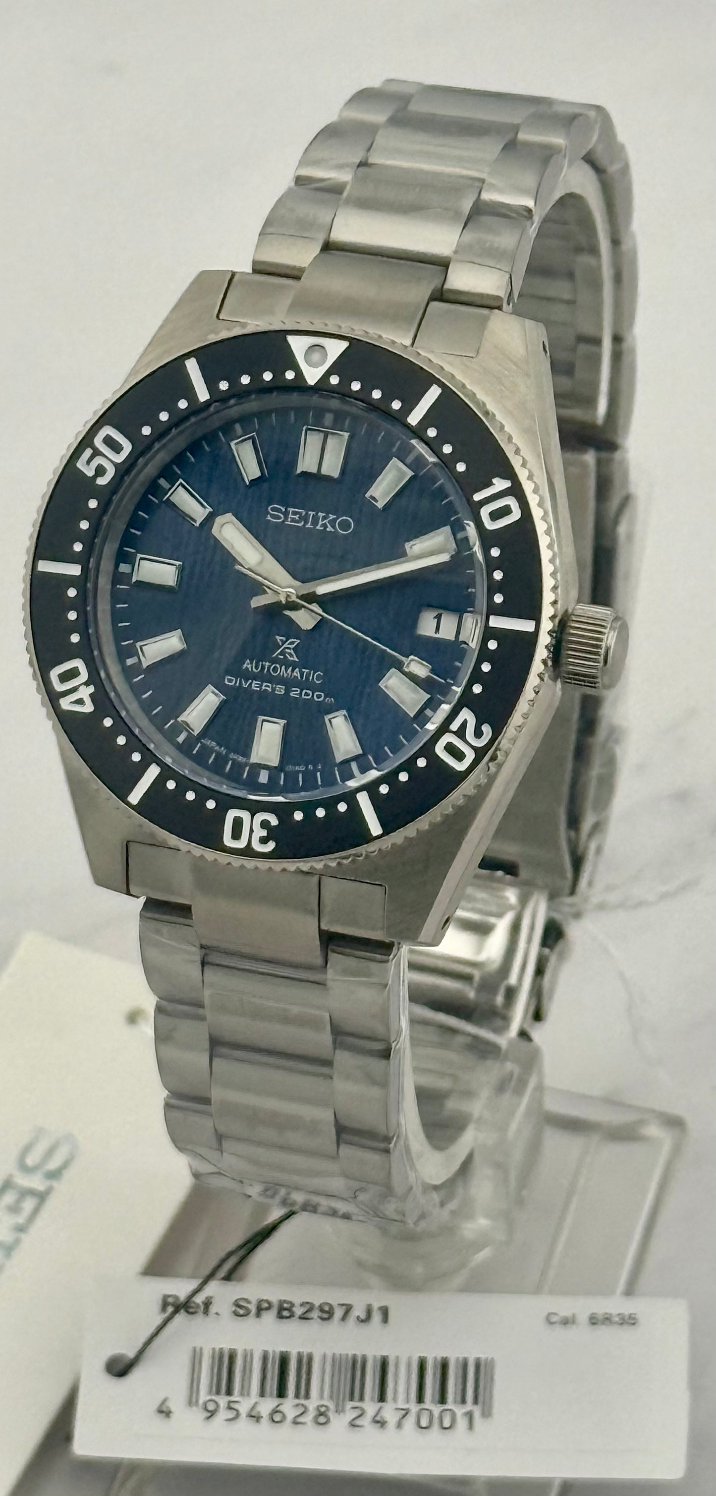 New Full-Set Seiko SPB297J1 “Save The Ocean A.K.A Glacier” 42 mm Automatic Diver