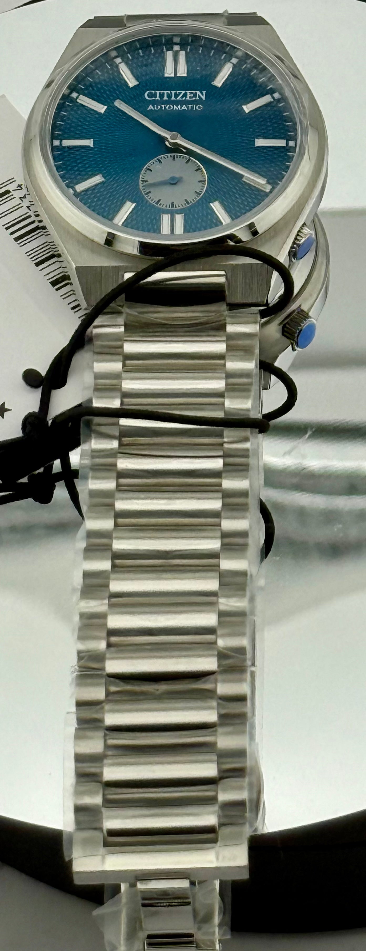 New Full-Set Citizen NK5010-51L “Tsuyosa Blue” 40 mm Automatic Small Seconds