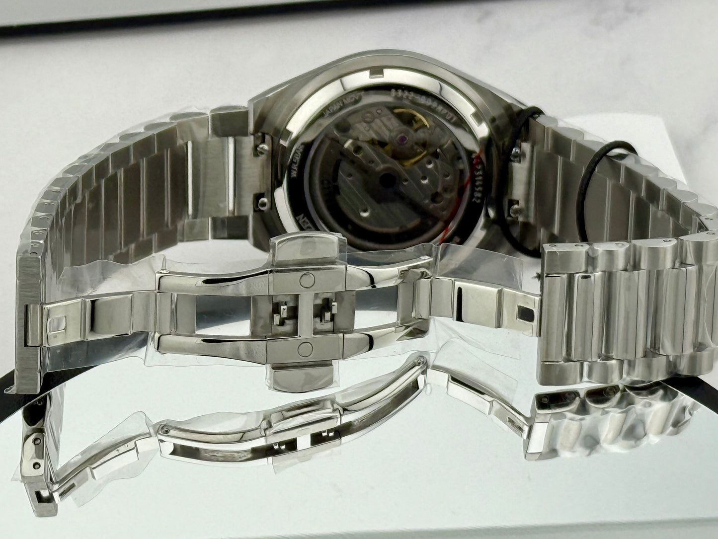 New Full Set Citizen “Tsuyosa Green” 40 mm Automatic Small Seconds Textured Dial