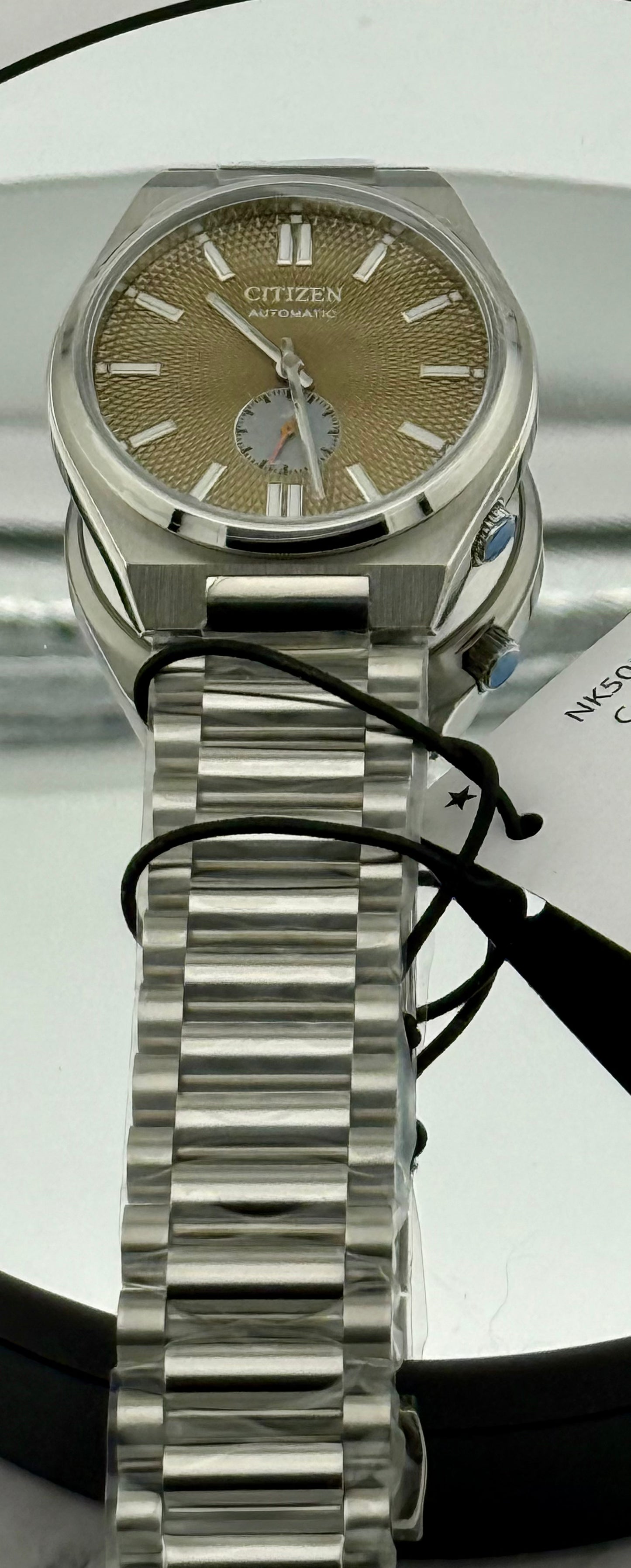 New Full Set Citizen “Tsuyosa Green” 40 mm Automatic Small Seconds Textured Dial
