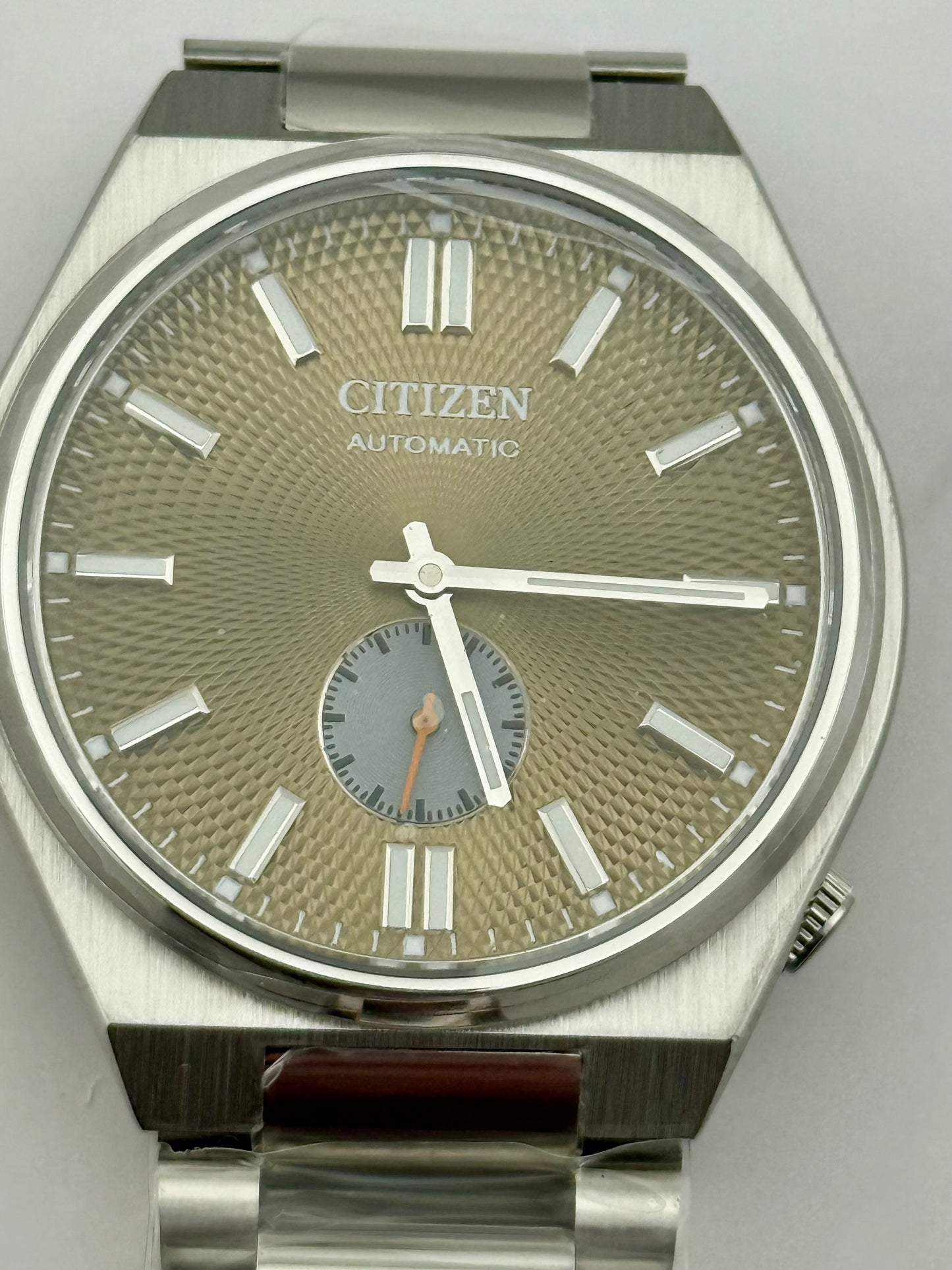 New Full Set Citizen “Tsuyosa Green” 40 mm Automatic Small Seconds Textured Dial