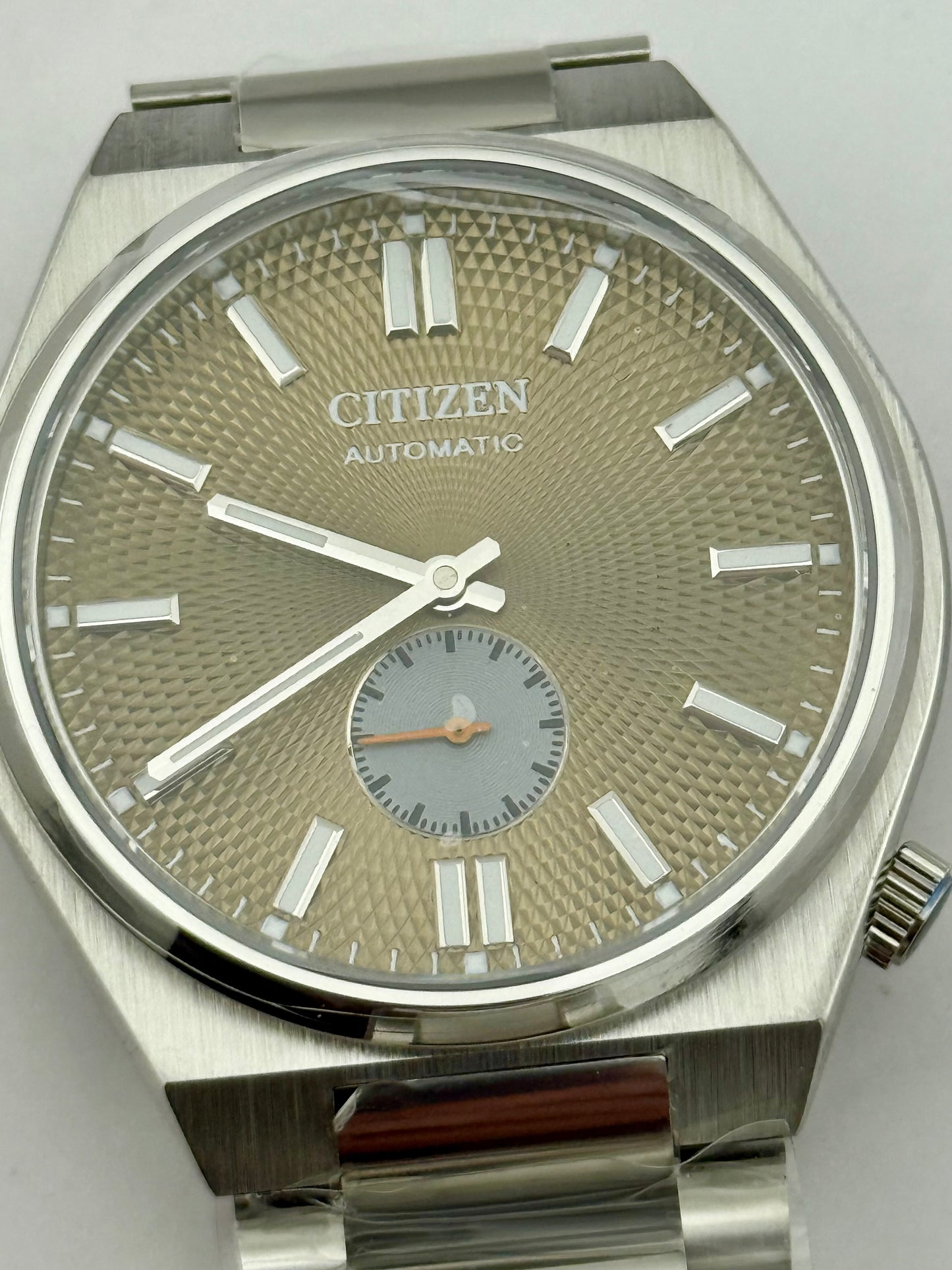 New Full Set Citizen “Tsuyosa Green” 40 mm Automatic Small Seconds Textured Dial
