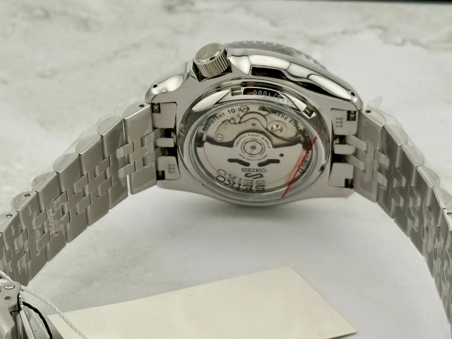 New Full-Set SSK029K1 Seiko 5 Sport Limited Edition GMT 42.5mm  “A.K.A Ice Blue”