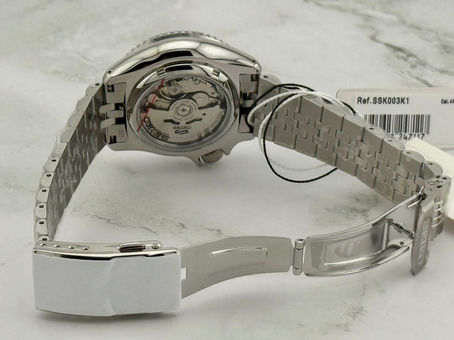 New Full-Set SSK003K1 Seiko 5 Sports GMT 42.5mm  “A.K.A Seiko Batman, Blueberry”