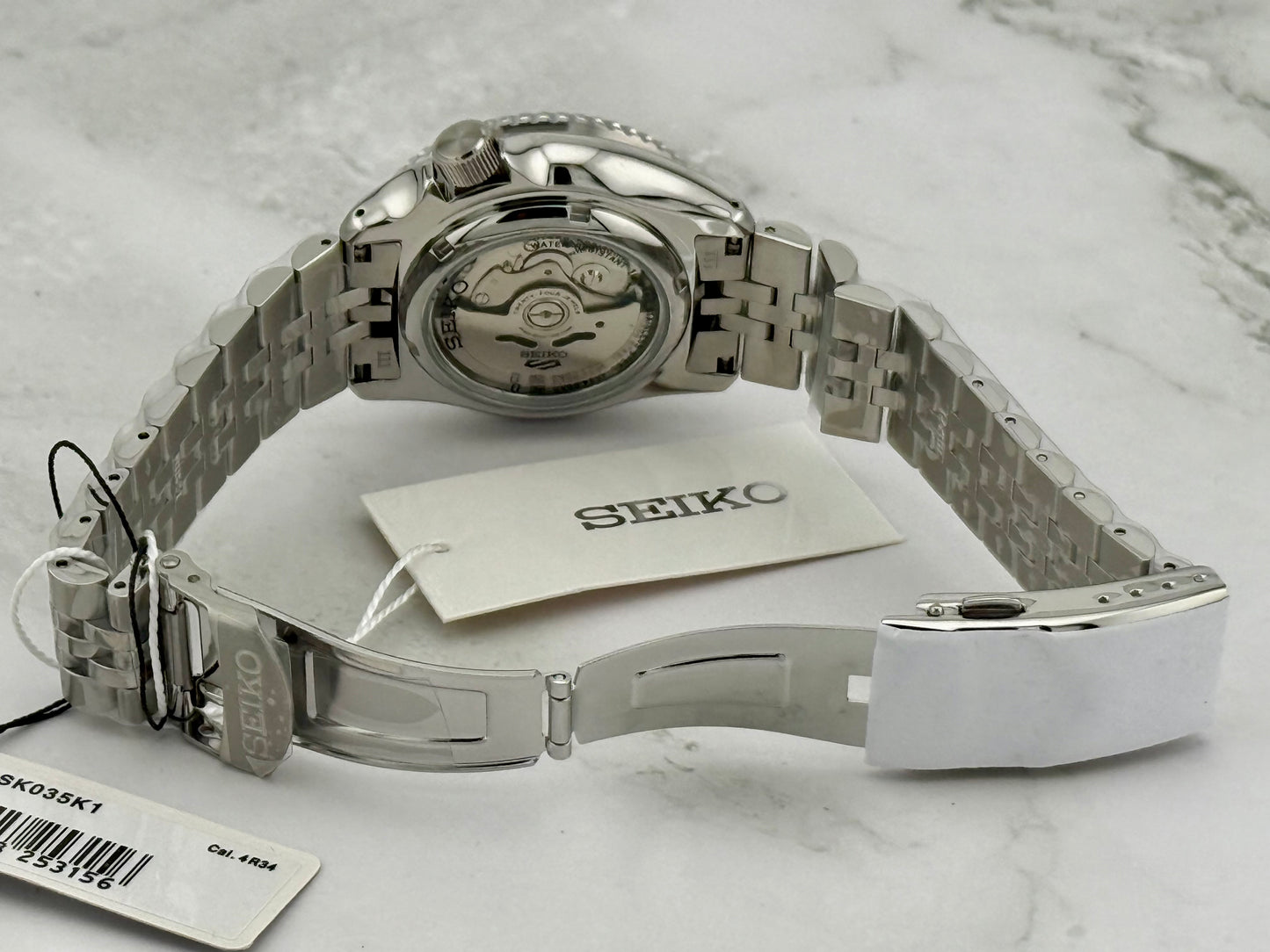 New Full-Set SSK035K1 Seiko 5 Sports GMT 42.5mm  “A.K.A Sprite” Automatic