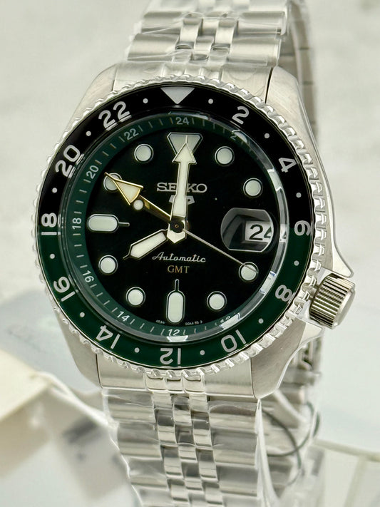 New Full-Set SSK035K1 Seiko 5 Sports GMT 42.5mm  “A.K.A Sprite” Automatic