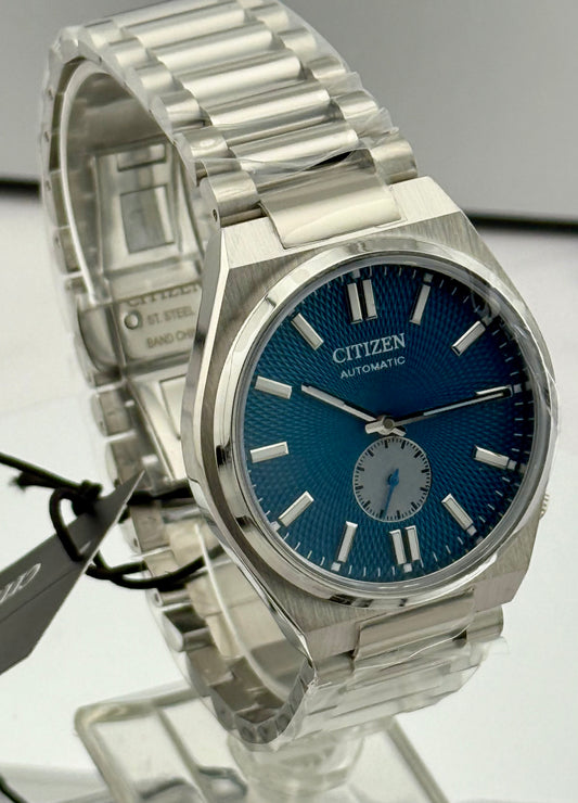 New Full-Set Citizen NK5010-51L  “Tsuyosa Blue” 40 mm Automatic Small Seconds