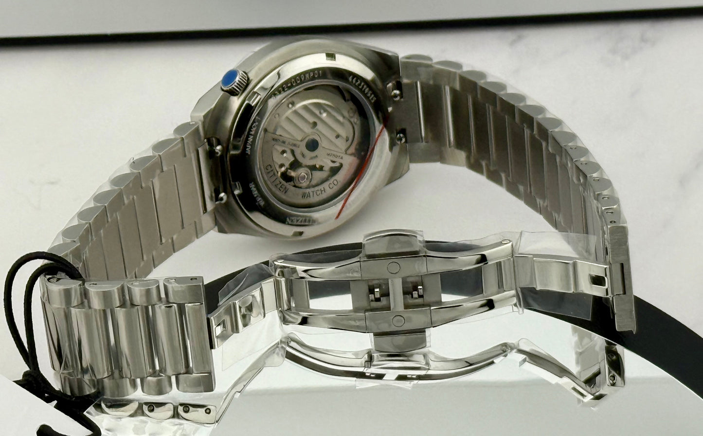 New Full-Set Citizen NK5010-51L  “Tsuyosa Blue” 40 mm Automatic Small Seconds