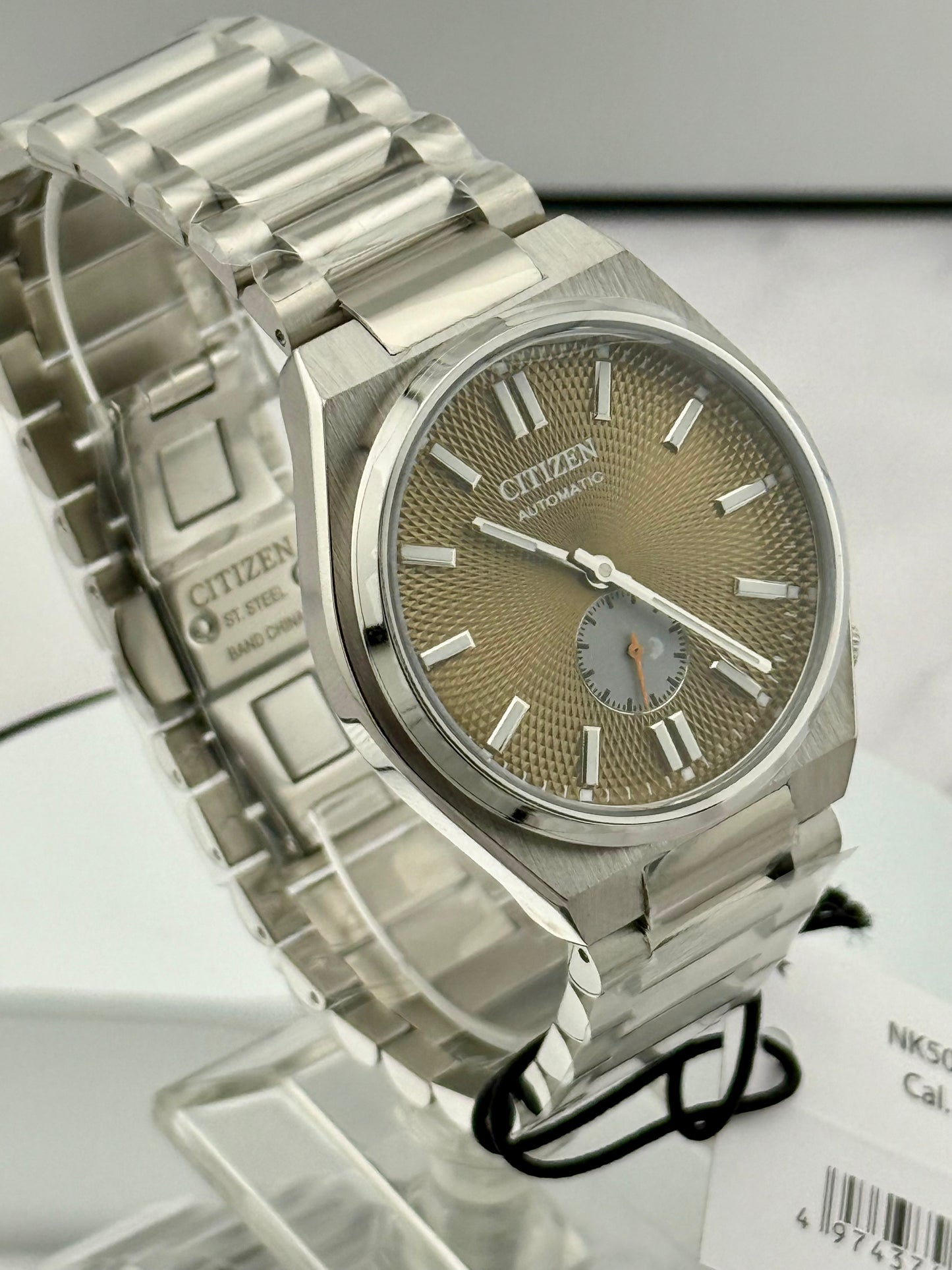 New Full Set Citizen “Tsuyosa Green” 40 mm Automatic Small Seconds Textured Dial