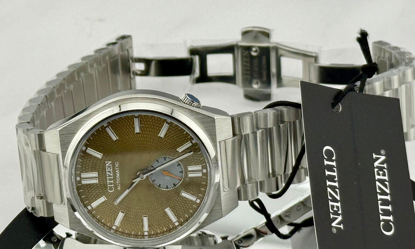 New Full Set Citizen “Tsuyosa Green” 40 mm Automatic Small Seconds Textured Dial
