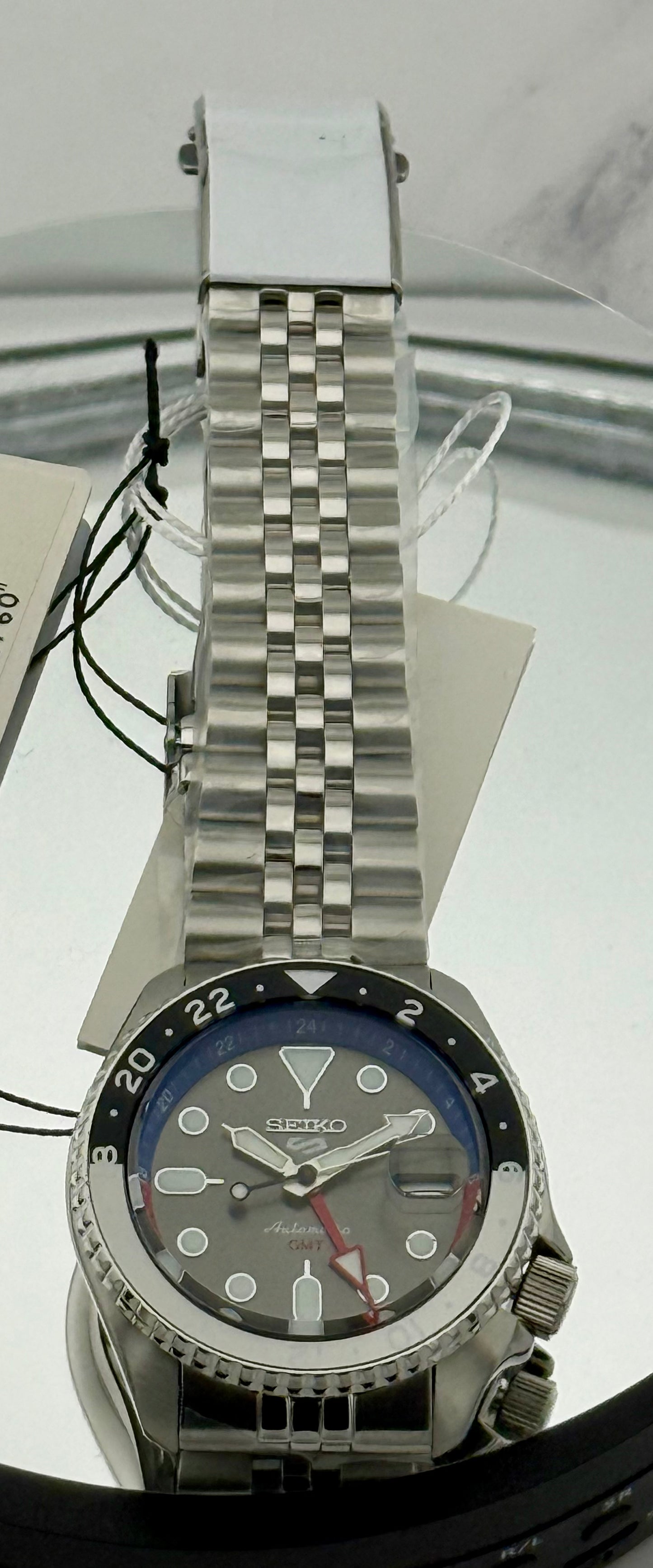 New Full-Set Seiko 5 SportsSSK019 GMT "A.K.A Diet Pepsi" – Made in Japan 42.5mm