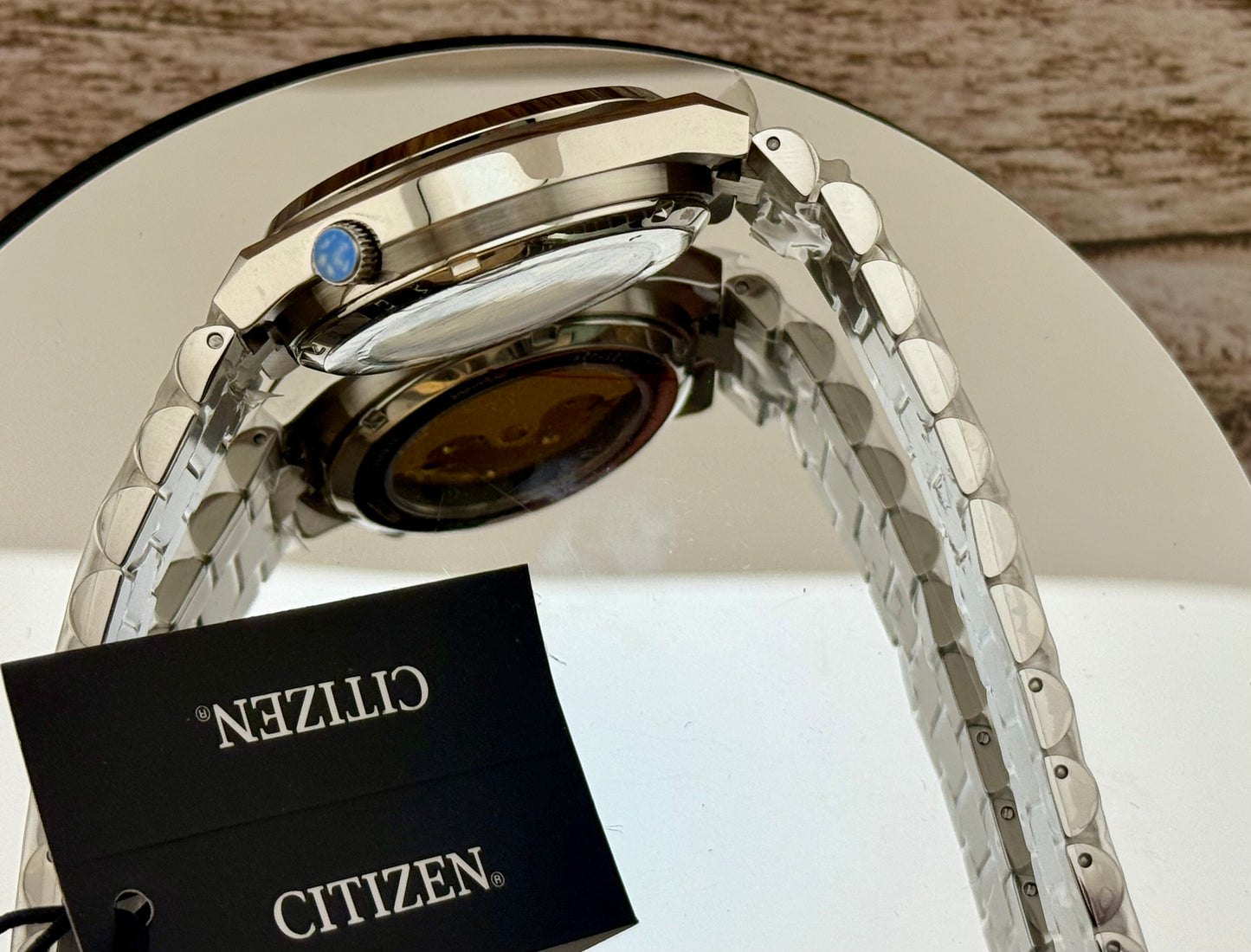 New Full-Set Citizen NJ0150-56W "Burgundy Glow" Tsuyosa Sunburst Dial Auto 40mm