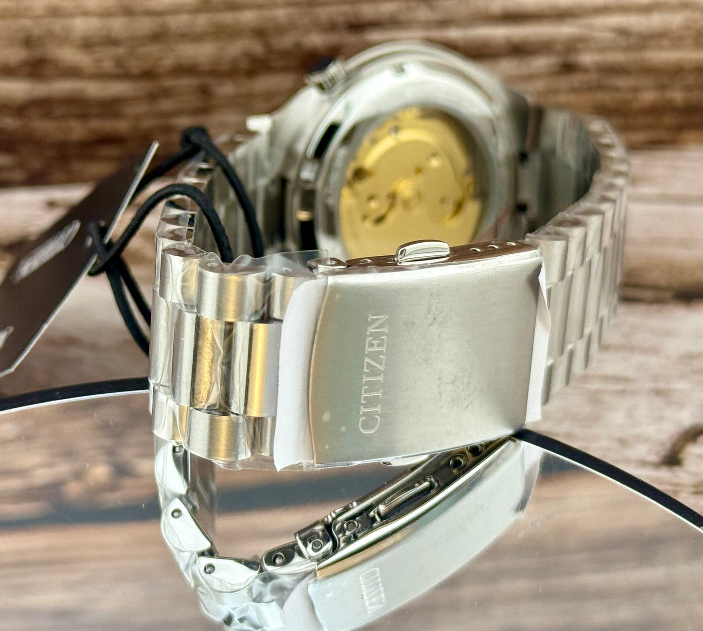 New Full-Set Citizen NJ0150-56W "Burgundy Glow" Tsuyosa Sunburst Dial Auto 40mm