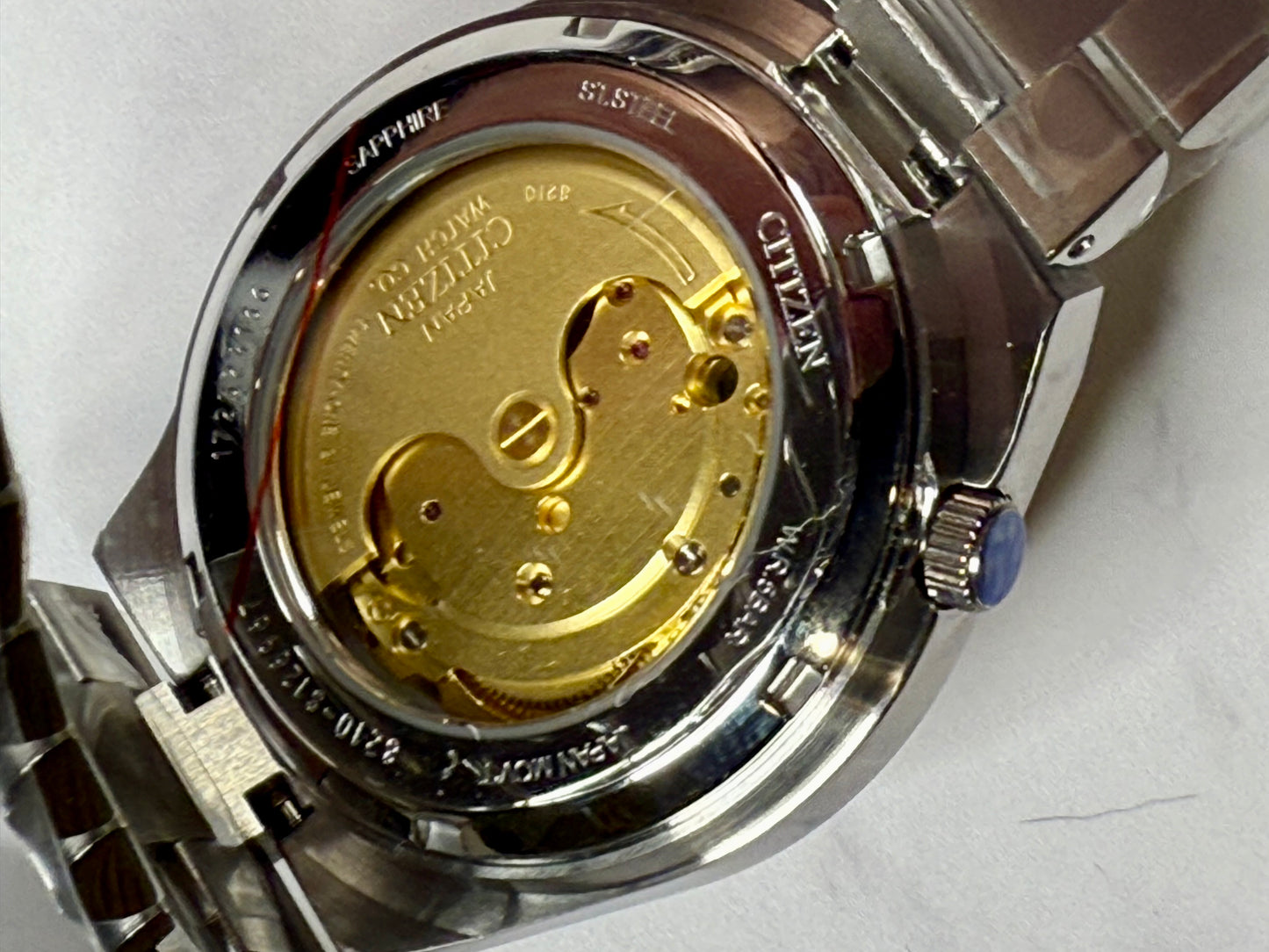 New Full-Set Citizen NJ0150-56W "Burgundy Glow" Tsuyosa Sunburst Dial Auto 40mm