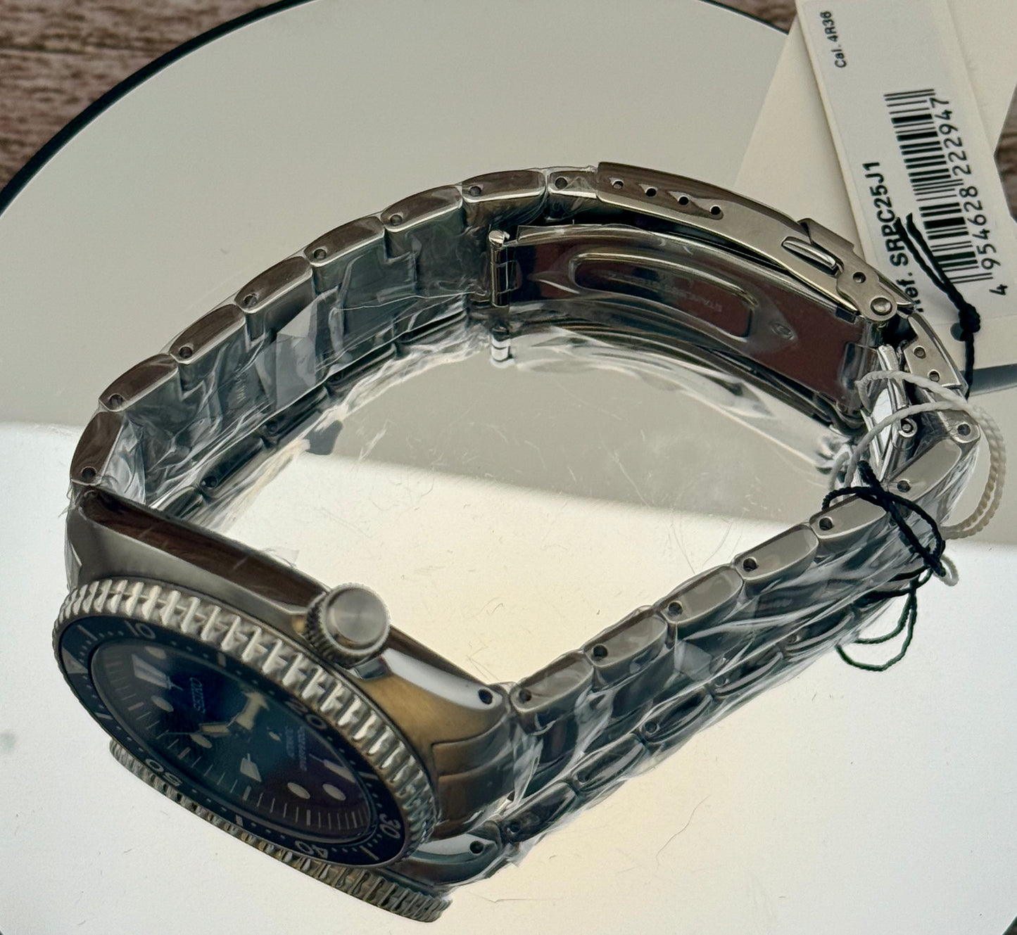 New Full-Set Seiko Prospex SRPC25J1 "Batman Turtle" Diver 200M Auto Blue Dial