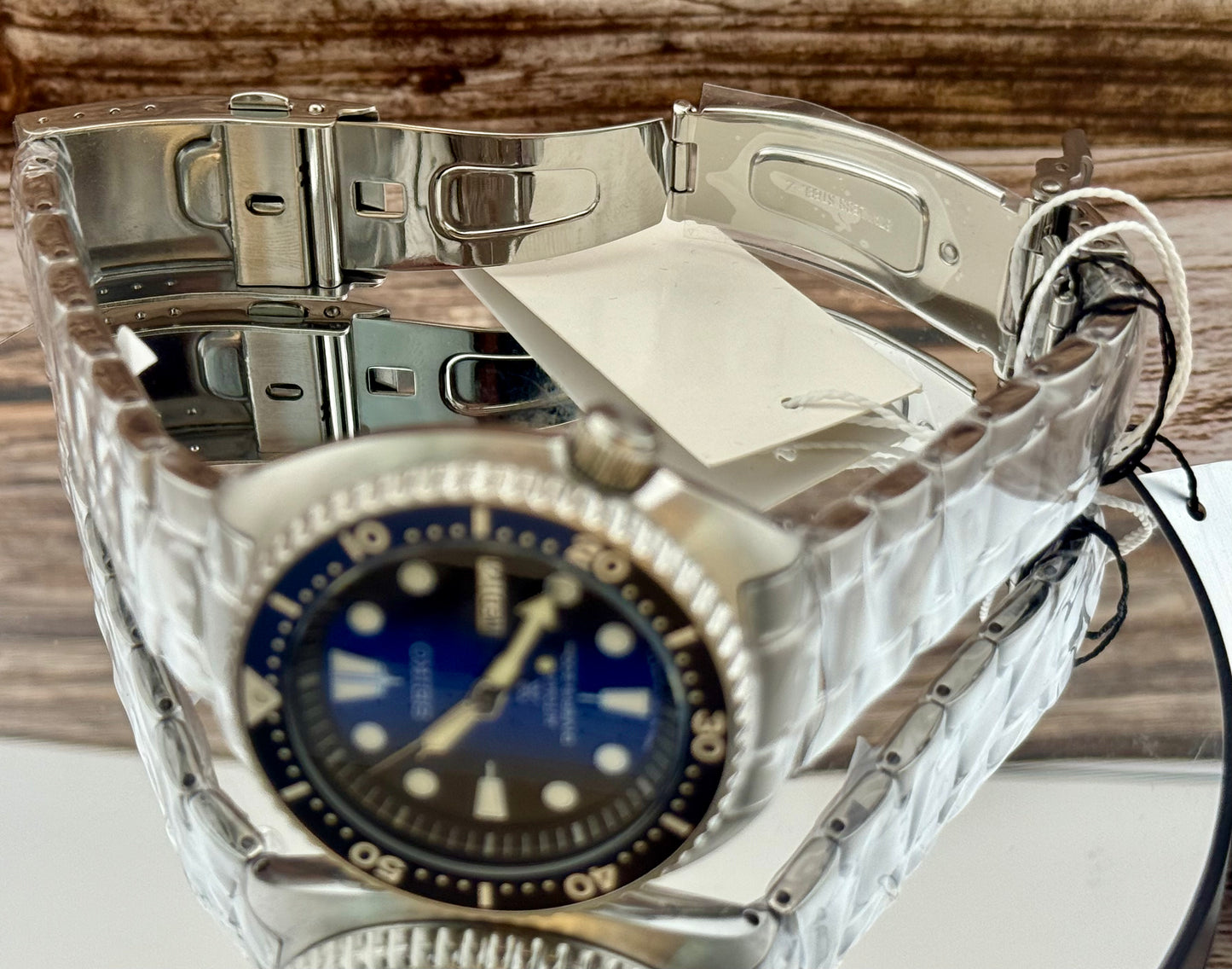 New Full-Set Seiko Prospex SRPC25J1 "Batman Turtle" Diver 200M Auto Blue Dial