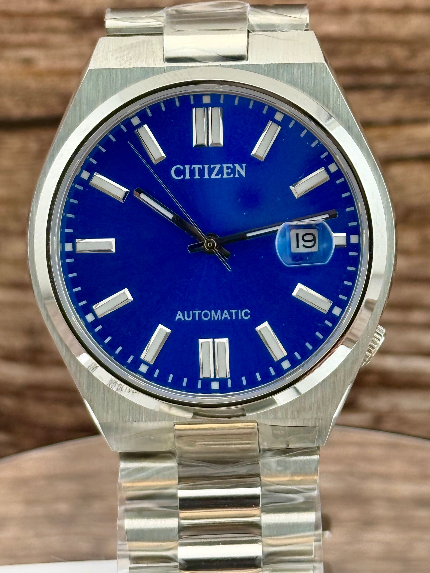 New Full-Set Citizen A.K.A "Glowing Blue" Limited Edition Automatic Watch