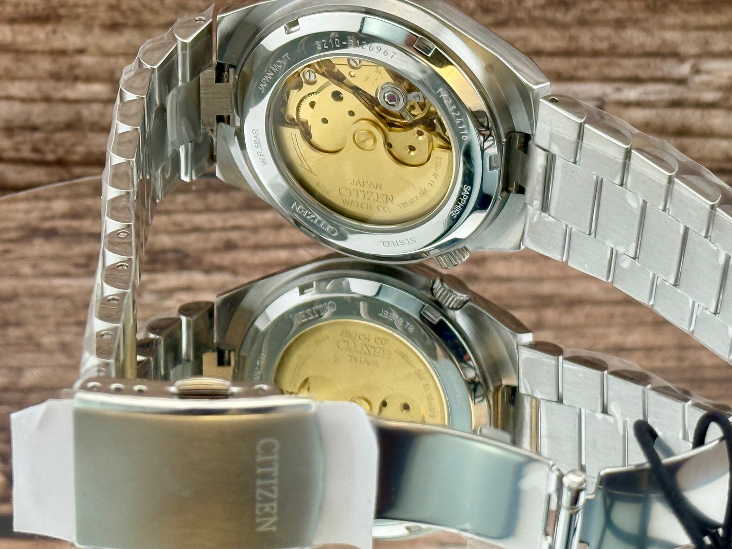 New Full-Set Citizen A.K.A "Glowing Blue" Limited Edition Automatic Watch