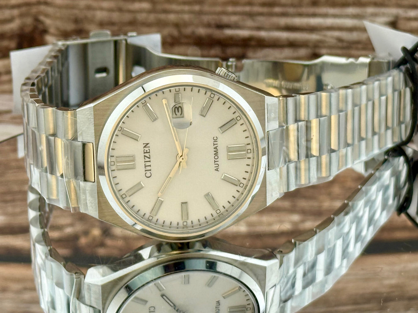 New Full-Set Citizen Tsuyosa A.K.A "Silver Ice" White Dial Automatic 40mm Watch