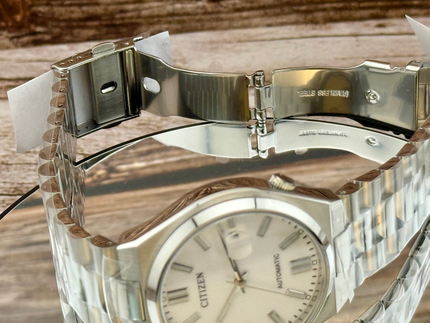 New Full-Set Citizen Tsuyosa A.K.A "Silver Ice" White Dial Automatic 40mm Watch