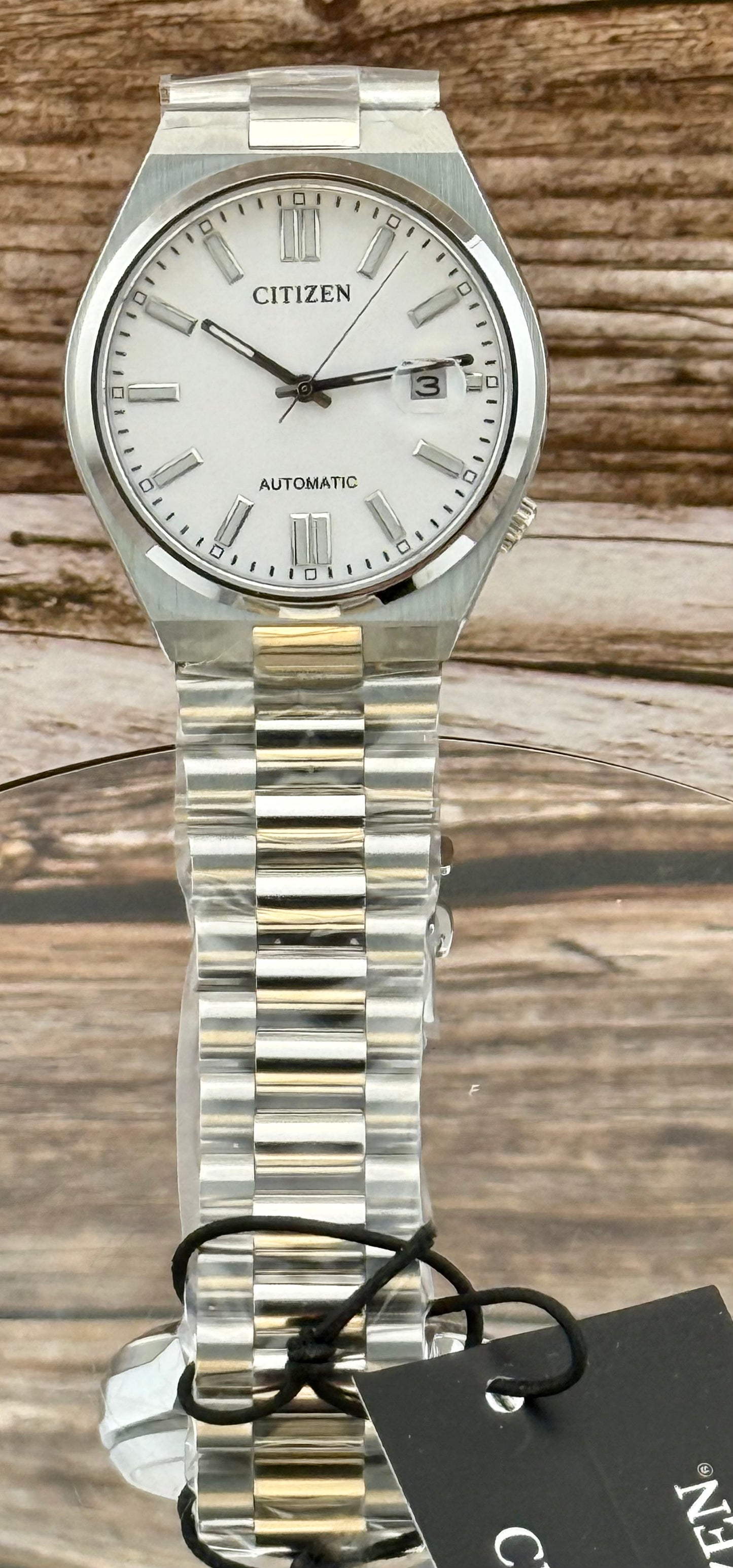 New Full-Set Citizen Tsuyosa A.K.A "Silver Ice" White Dial Automatic 40mm Watch