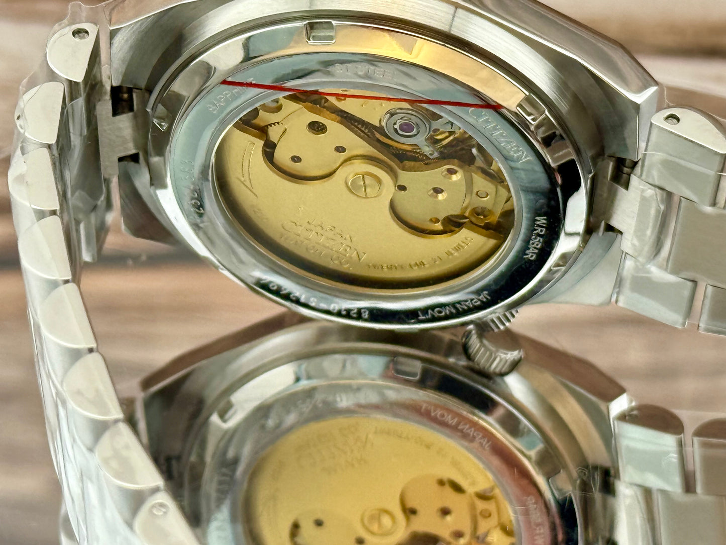 New Full-Set Citizen Tsuyosa A.K.A "Silver Ice" White Dial Automatic 40mm Watch