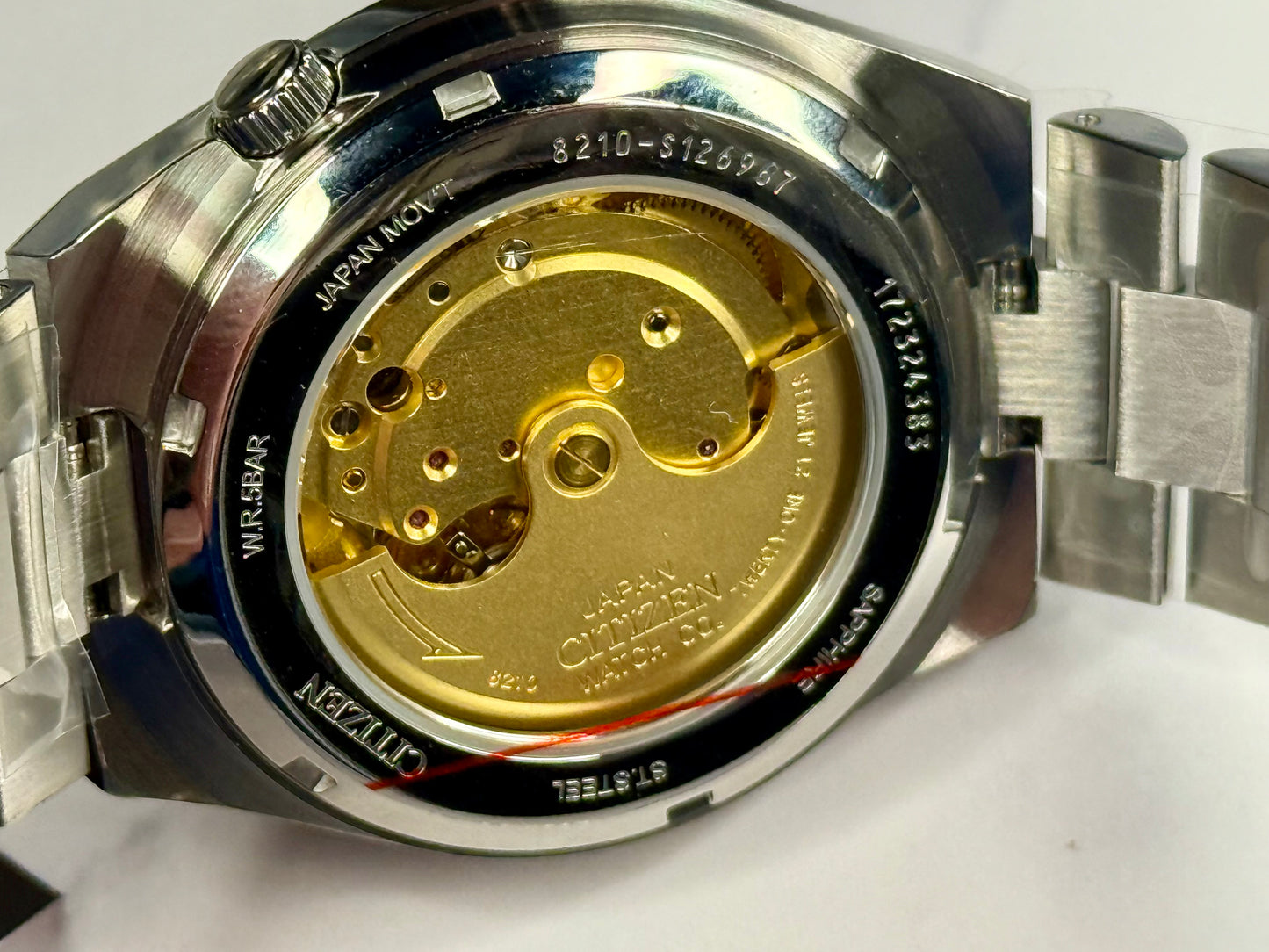 New Full-Set Citizen Tsuyosa A.K.A "Silver Ice" White Dial Automatic 40mm Watch