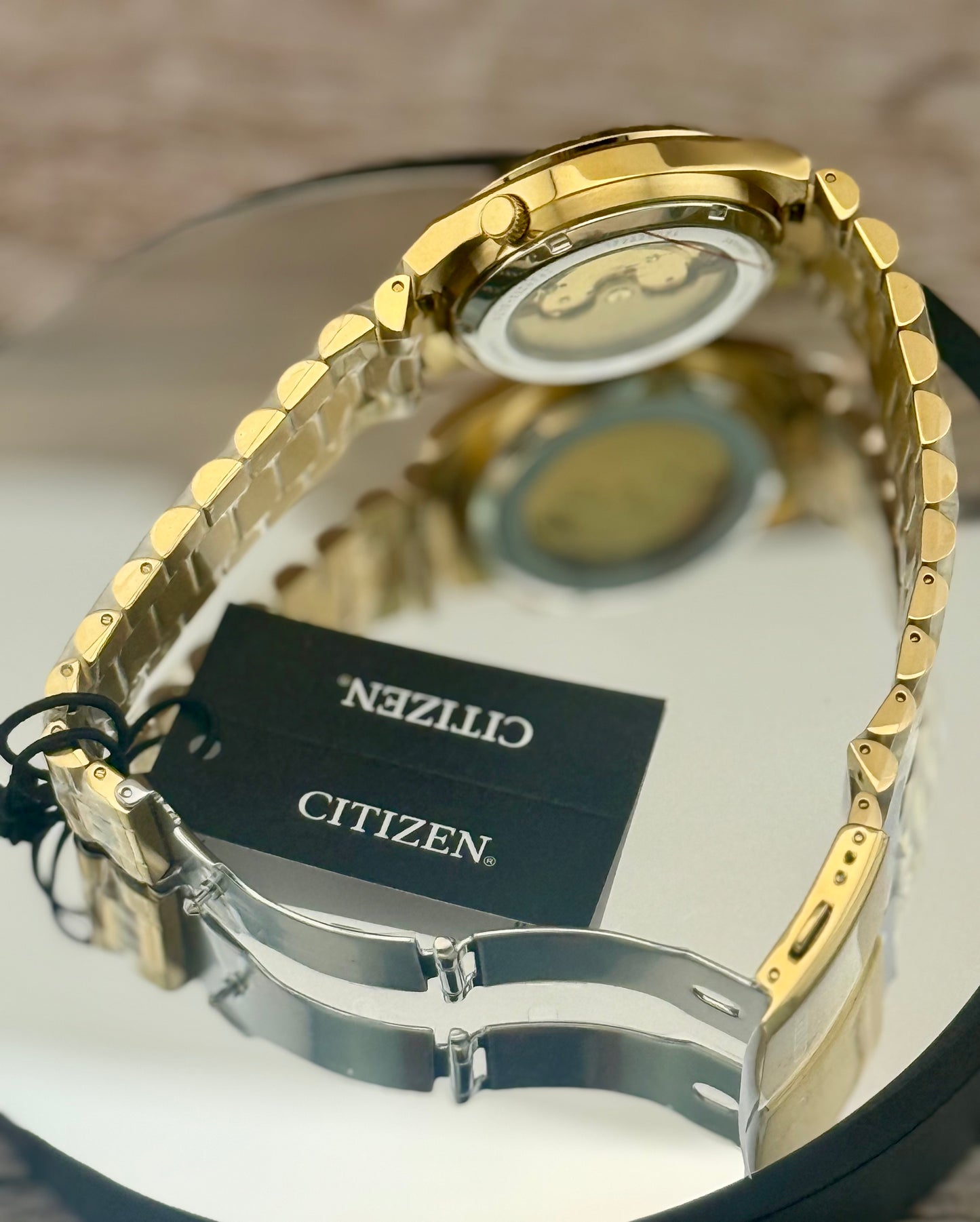 New Full-Set Citizen Tsuyosa A.K.A "Gilded Green" Sunray Dial Automatic 40mm