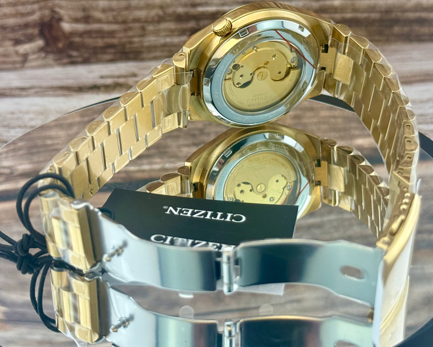 New Full-Set Citizen Tsuyosa A.K.A "Gilded Green" Sunray Dial Automatic 40mm