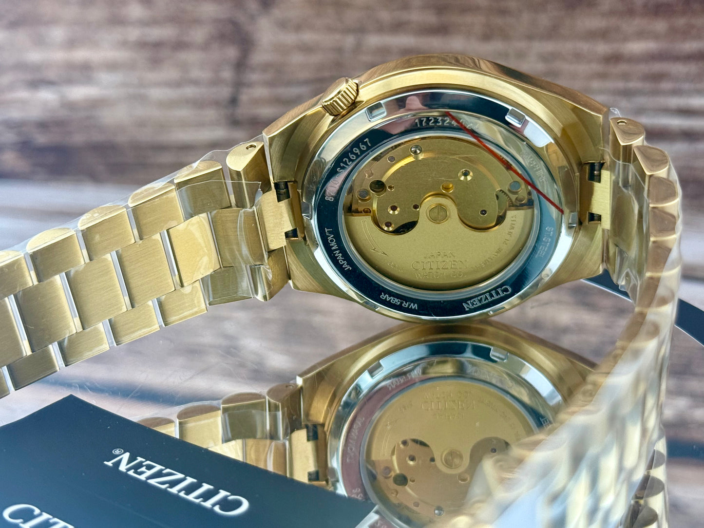 New Full-Set Citizen Tsuyosa A.K.A "Gilded Green" Sunray Dial Automatic 40mm