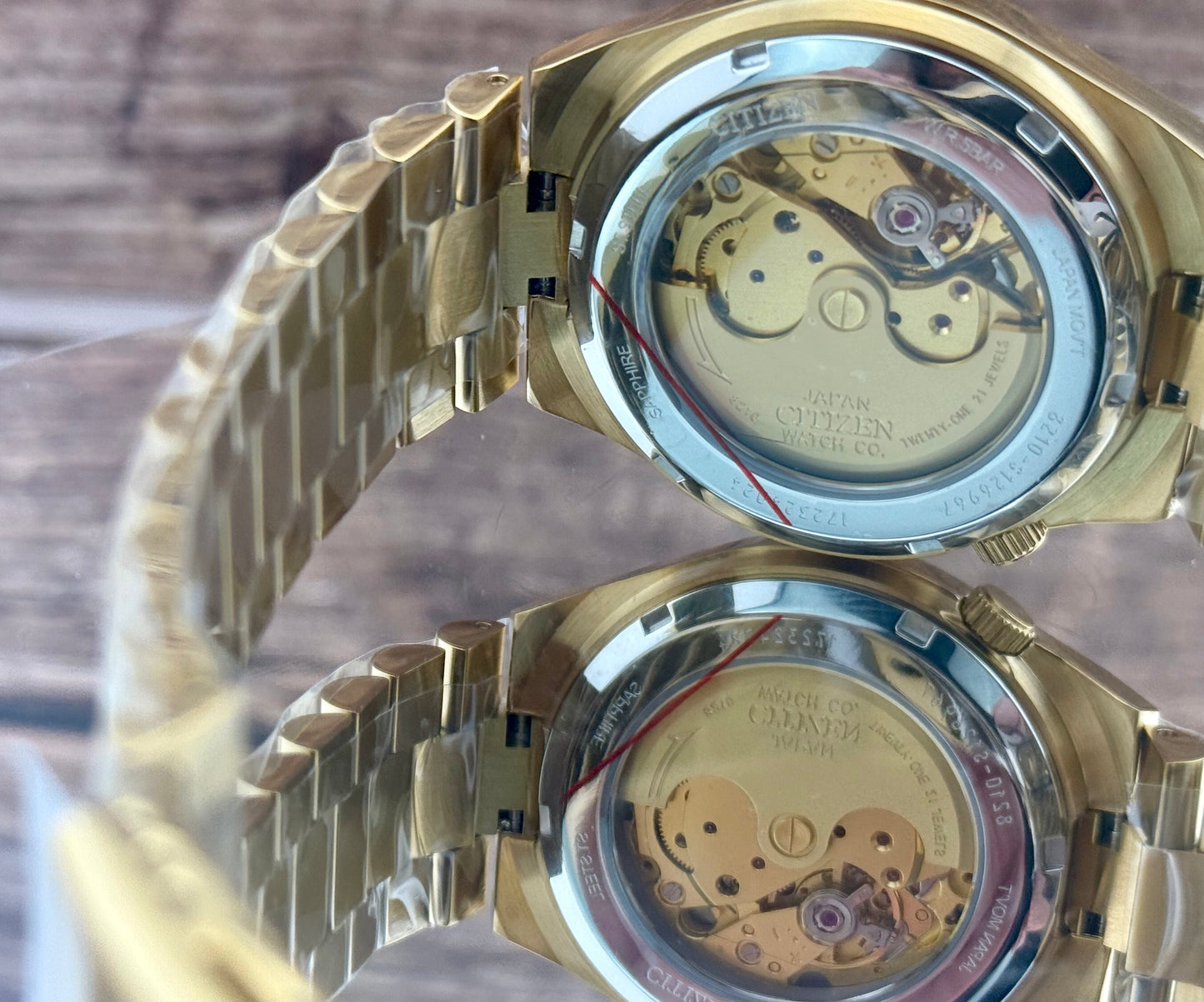 New Full-Set Citizen Tsuyosa A.K.A "Gilded Green" Sunray Dial Automatic 40mm