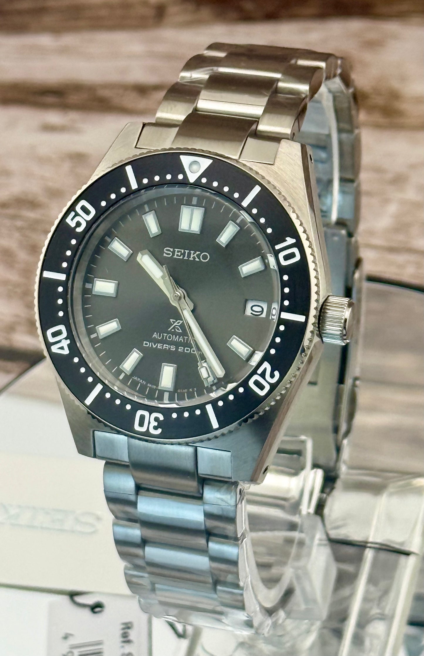 New Full-Set Seiko SPB143J1 62MAS Heritage Diver Prospex Automatic 200m Watch