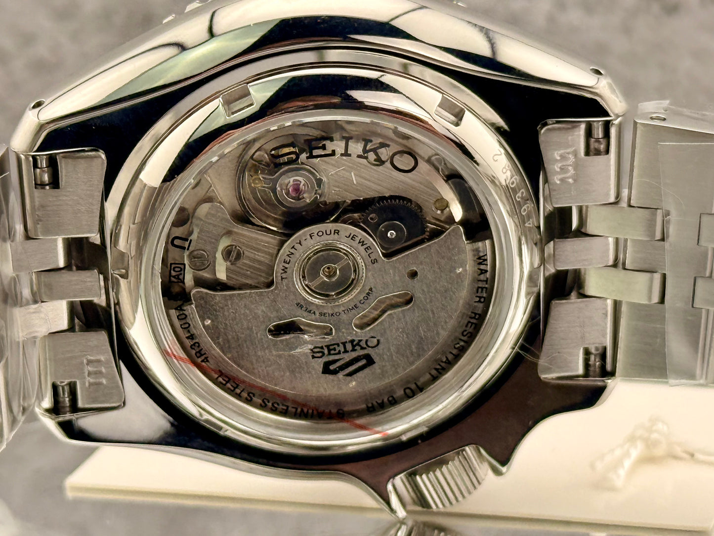 New Full-Set Seiko 5 Sports SSK033K1 42.5mm  “A.K.A White Cloud” Automatic GMT