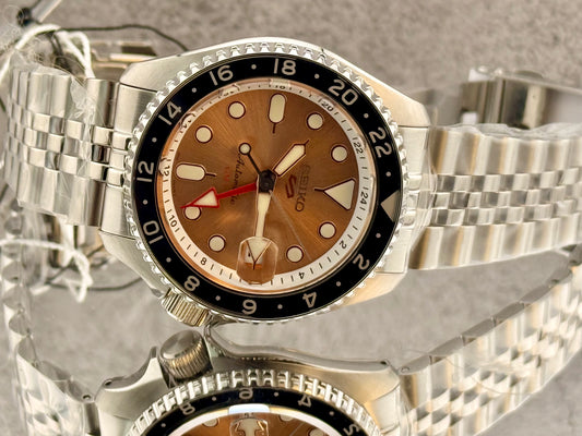 Exclusively Limited New Full-Set Seiko 5 SSK043K1  “A.K.A Slamdunk Style” 42.5 mm  GMT