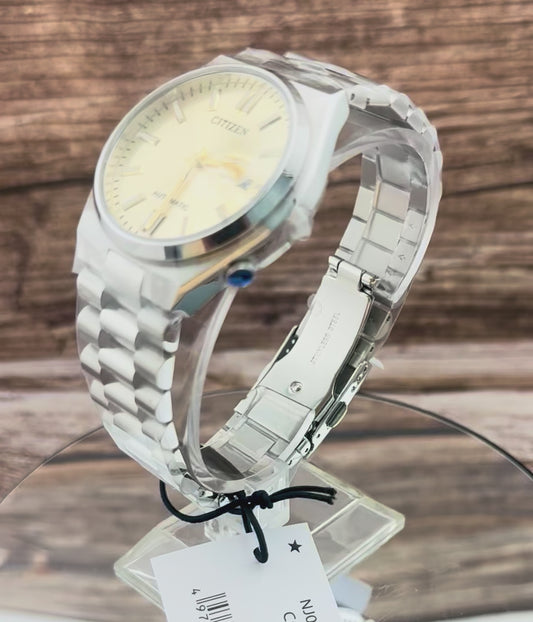 New Full-Set Citizen Tsuyosa A.K.A "Gilded Glow" Champagne Dial Auto Date Watch