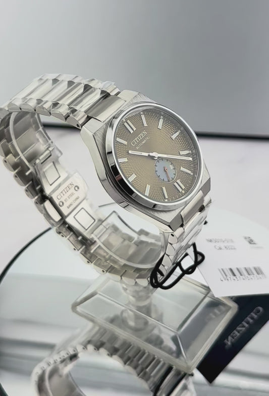 New Full Set Citizen “Tsuyosa Green” 40 mm Automatic Small Seconds Textured Dial